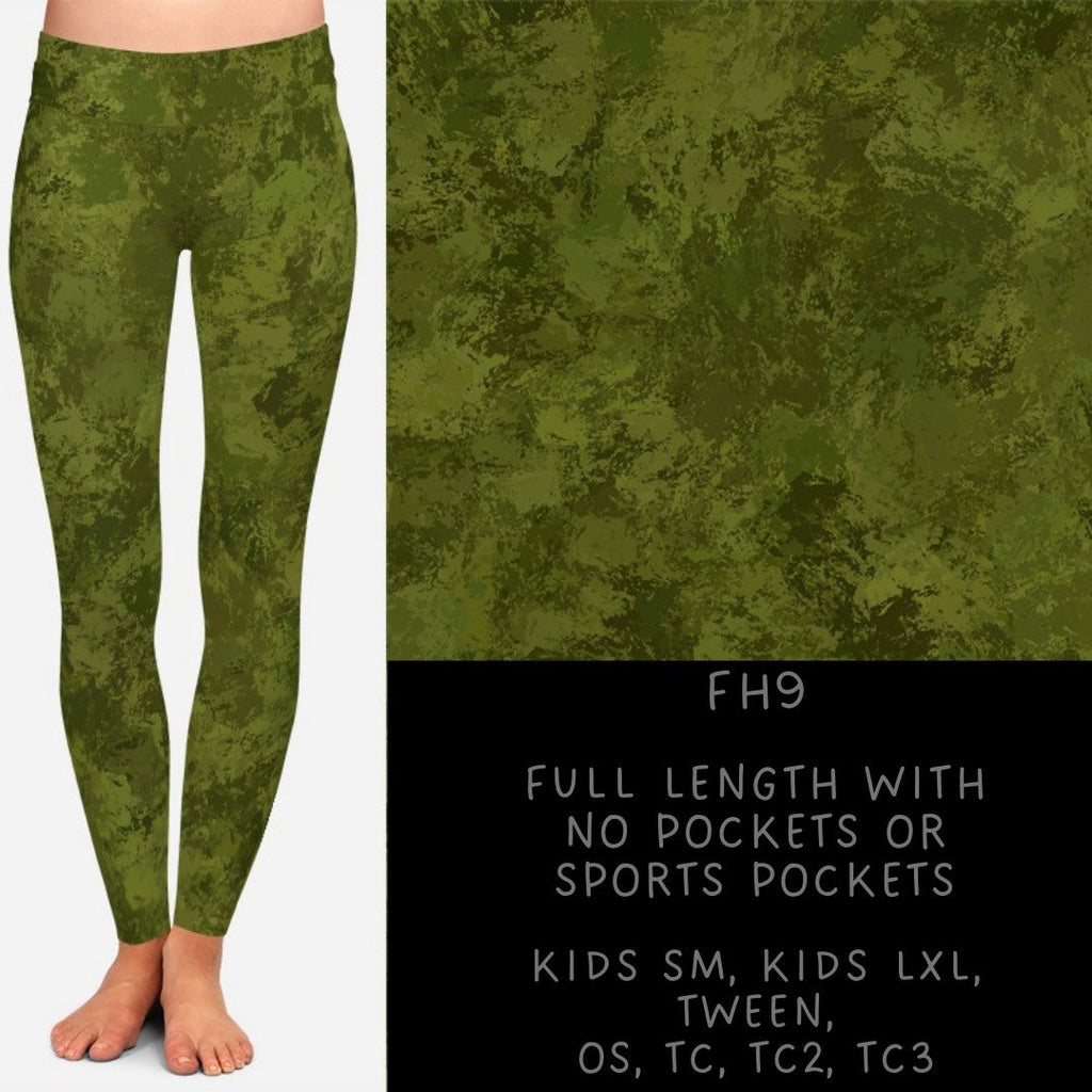 Ready To Ship - Fall Hues - FH9 Leggings - TC