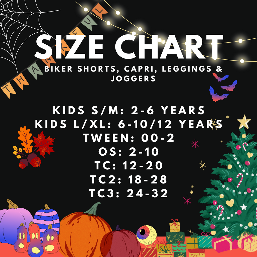 Ready To Ship - Tree Ornaments Leggings - Kids SM