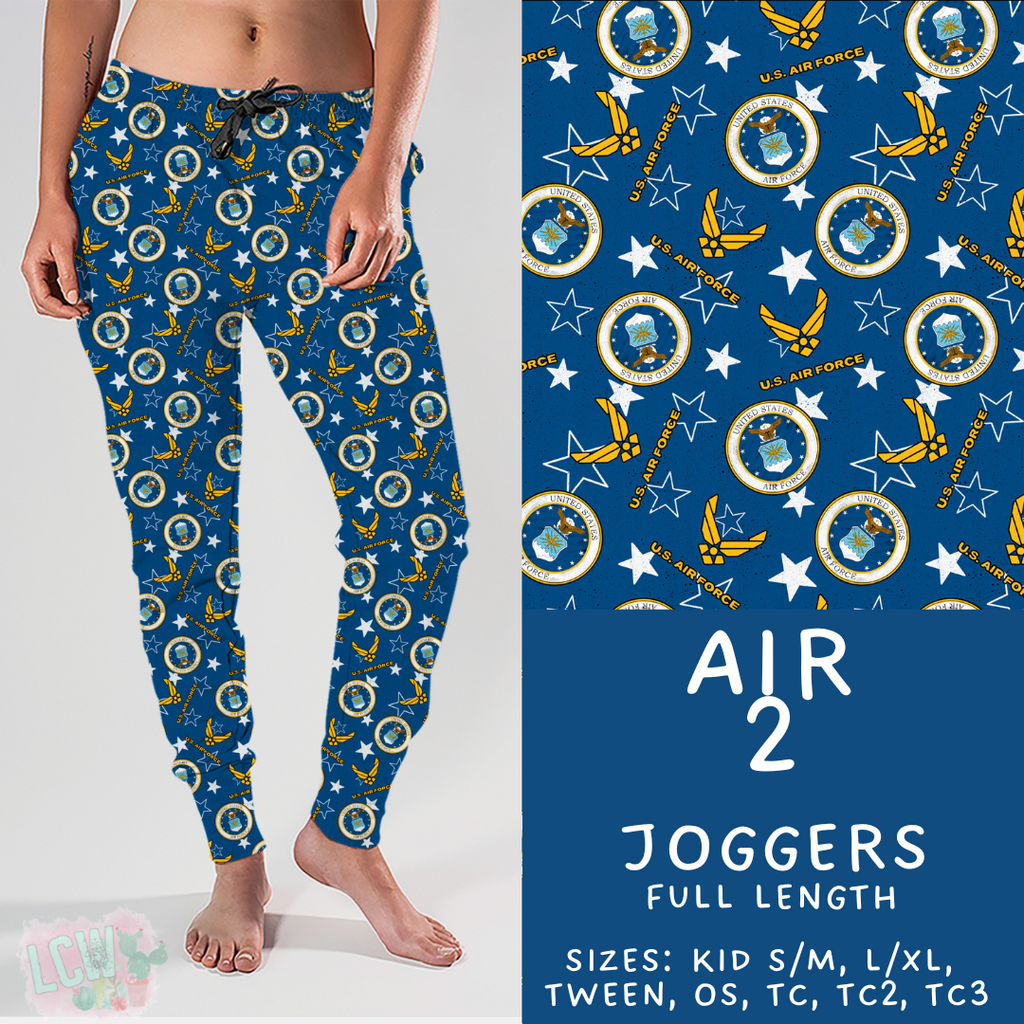 Batch #414 - Military 2 Collection - Closes 9/17 - ETA early Nov - Air 2 Joggers