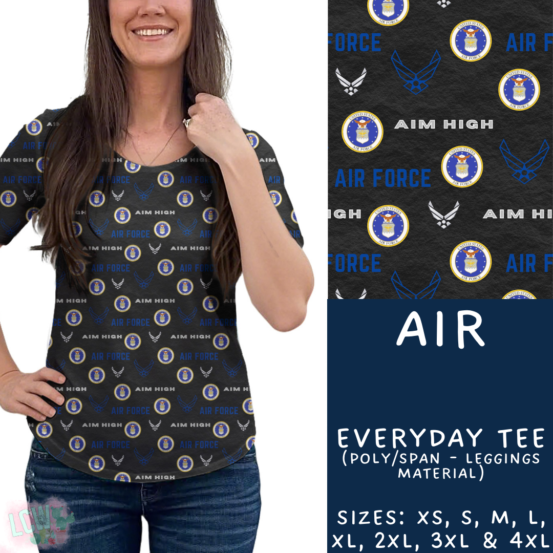 Batch #414 - Military 2 Collection - Closes 9/17 - ETA early Nov - Air Everyday Tee