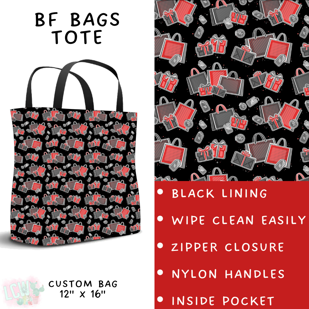 Batch #417 - Black Friday 2 - Closes 9/22 - ETA early/mid Nov - BF Bags Tote