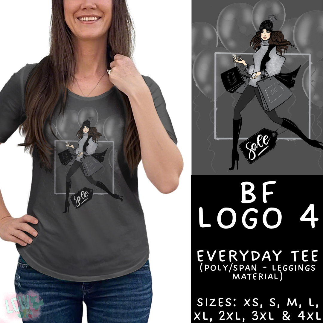 Batch #417 - Black Friday 2 - Closes 9/22 - ETA early/mid Nov - BF Logo 4 Everyday Tee