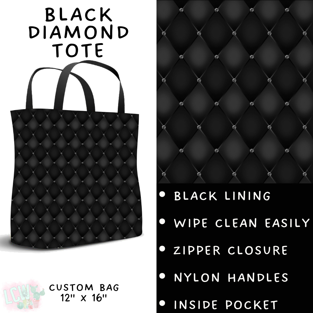 Batch #417 - Black Friday 2 - Closes 9/22 - ETA early/mid Nov - Black Diamond Tote