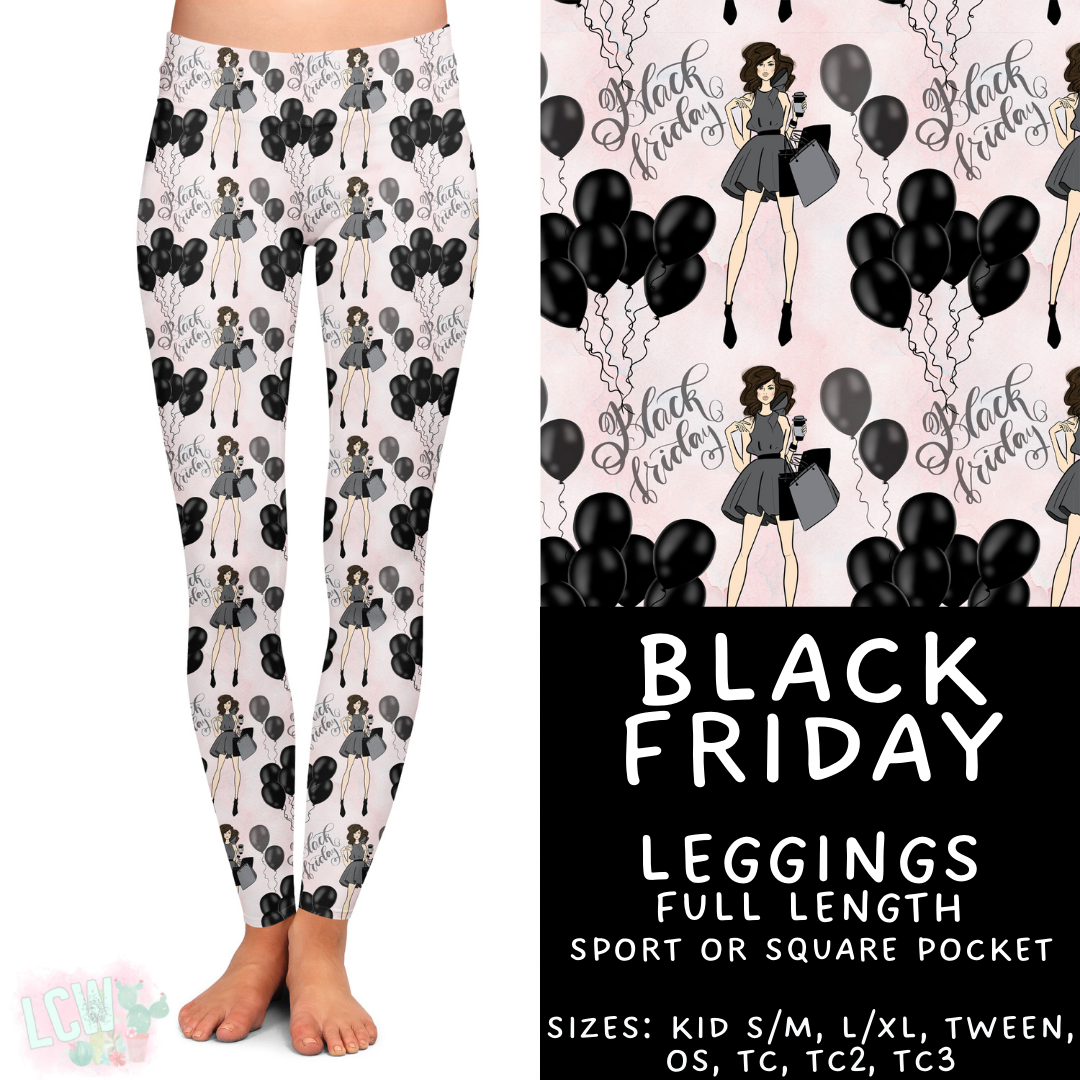 Batch #417 - Black Friday 2 - Closes 9/22 - ETA early/mid Nov - Black Friday Leggings