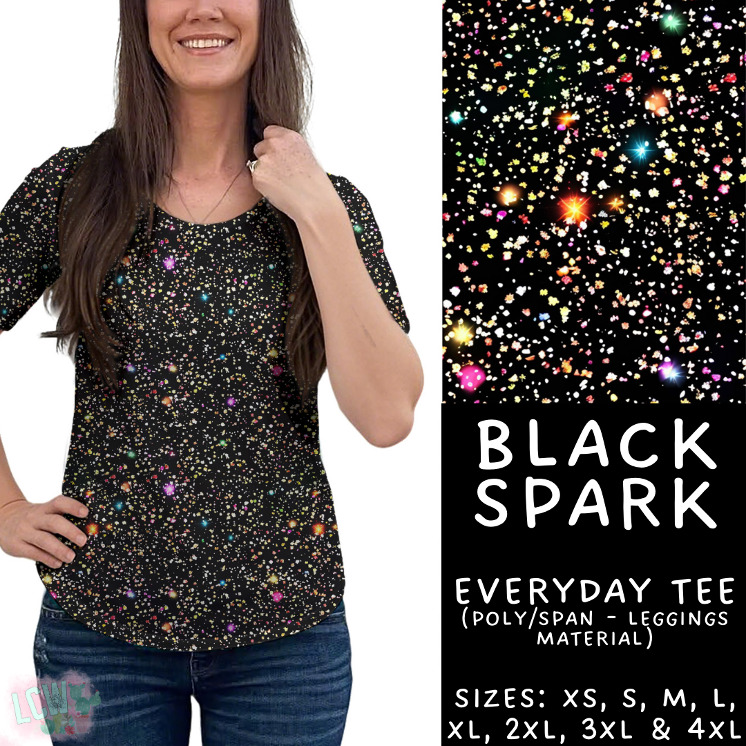 Batch #417 - Black Friday 2 - Closes 9/22 - ETA early/mid Nov - Black Spark Everyday Tee