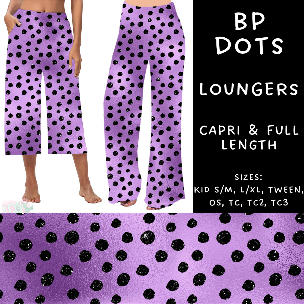Ready To Ship - BP Dots - Capri Loungers OS