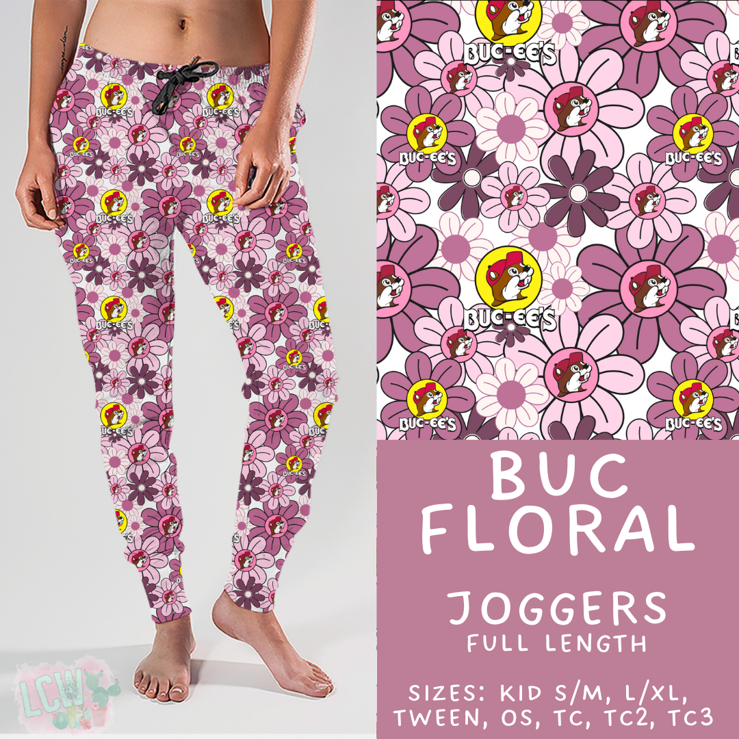 Batch #411 - July Request Run - Closes 9/11 - ETA late October - Buc Floral Joggers