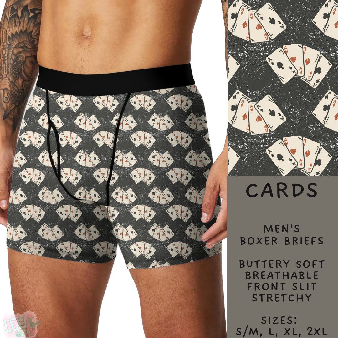 Ready To Ship - Cards Men's Boxer Briefs