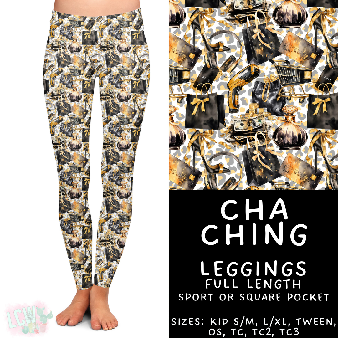 Batch #417 - Black Friday 2 - Closes 9/22 - ETA early/mid Nov - Cha Ching Leggings