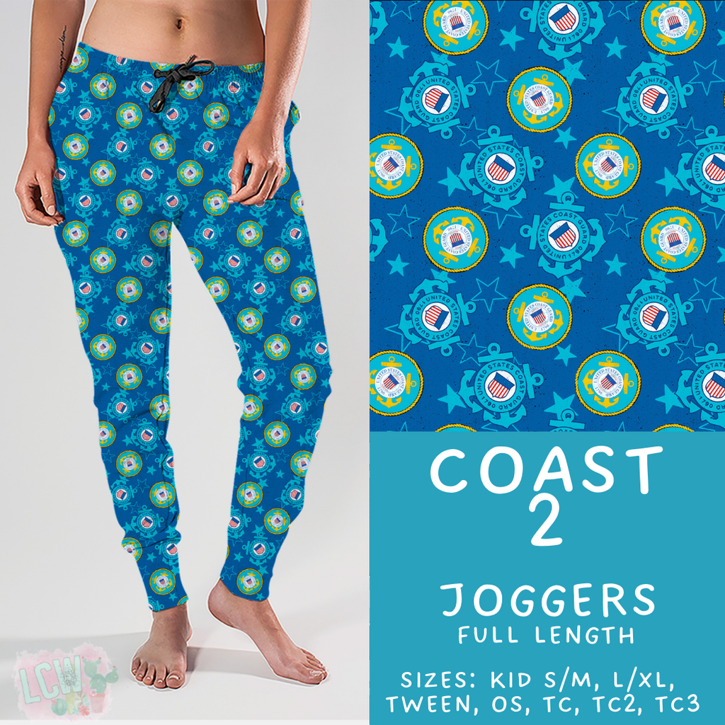 Batch #414 - Military 2 Collection - Closes 9/17 - ETA early Nov - Coast 2 Joggers