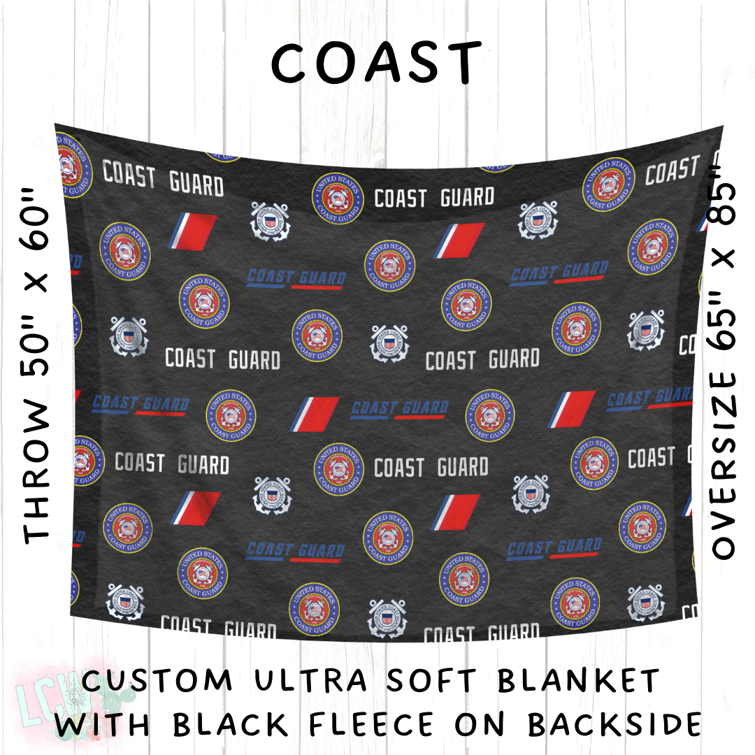 Batch #414 - Military 2 Collection - Closes 9/17 - ETA early Nov - Coast Blanket