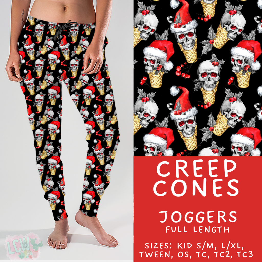 Batch #413 - Merry Creepmas 2 - Closes 9/15 - ETA early November - Creep Cones Joggers