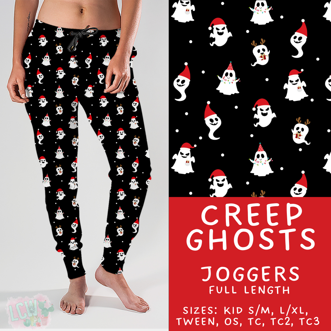 Batch #413 - Merry Creepmas 2 - Closes 9/15 - ETA early November - Creep Ghosts Joggers