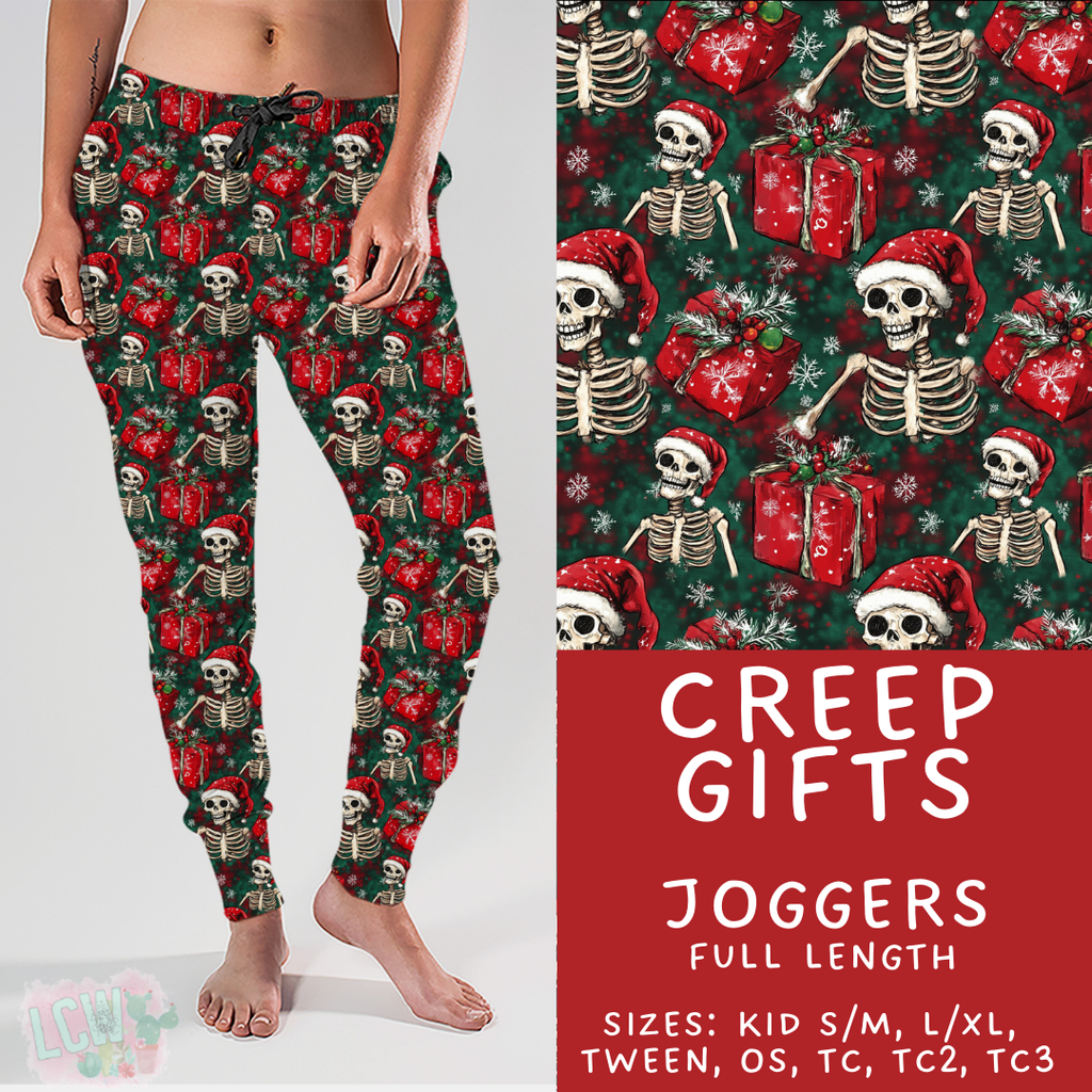 Batch #413 - Merry Creepmas 2 - Closes 9/15 - ETA early November - Creep Gifts Joggers
