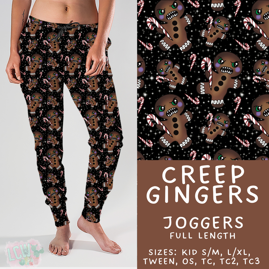 Batch #413 - Merry Creepmas 2 - Closes 9/15 - ETA early November - Creep Gingers Joggers