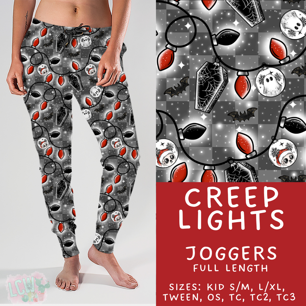 Batch #413 - Merry Creepmas 2 - Closes 9/15 - ETA early November - Creep Lights Joggers