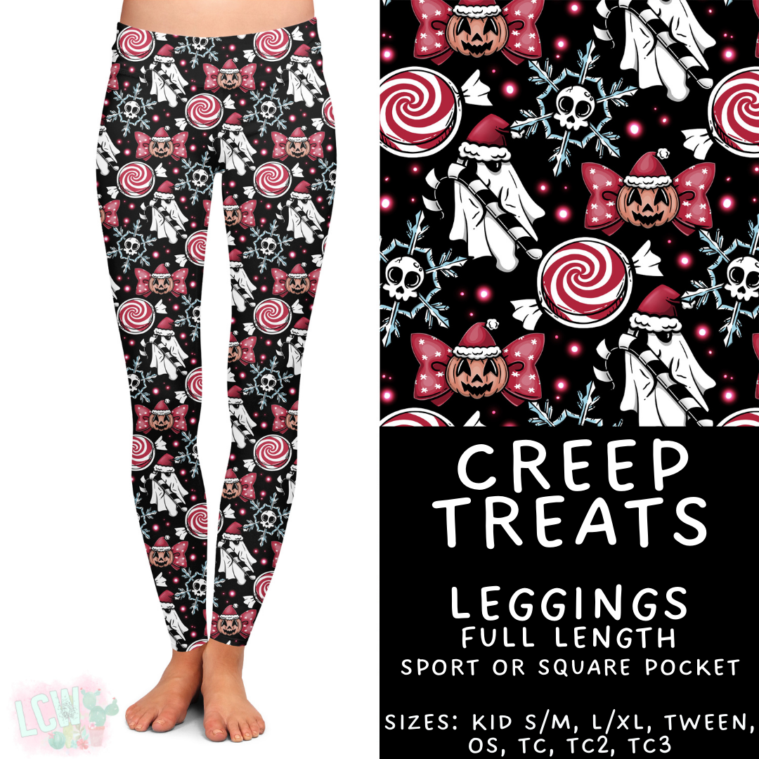 Batch #413 - Merry Creepmas 2 - Closes 9/15 - ETA early November - Creep Treats Full Length Leggings
