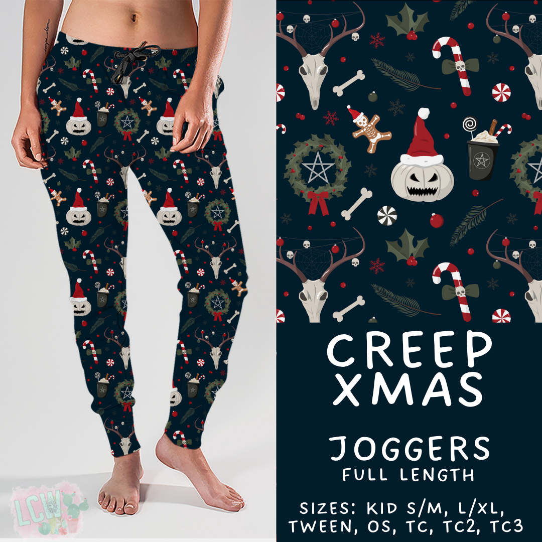 Batch #413 - Merry Creepmas 2 - Closes 9/15 - ETA early November - Creep Xmas Joggers