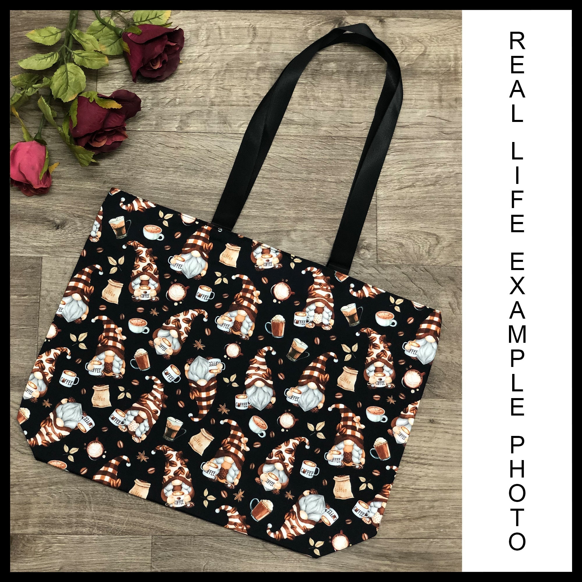 RTS - Daisy Goats Tote Bag