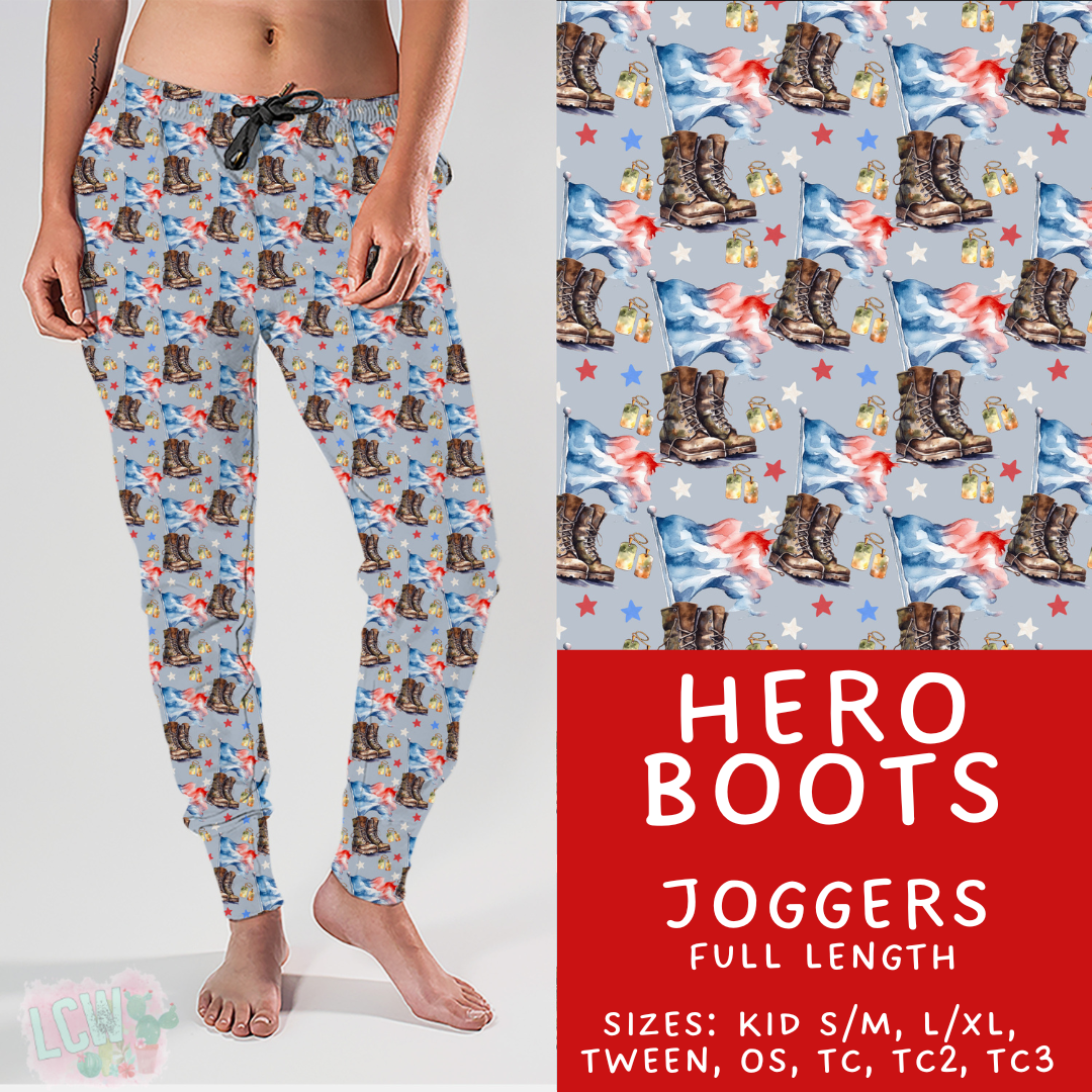 Batch #414 - Military 2 Collection - Closes 9/17 - ETA early Nov - Hero Boots Joggers
