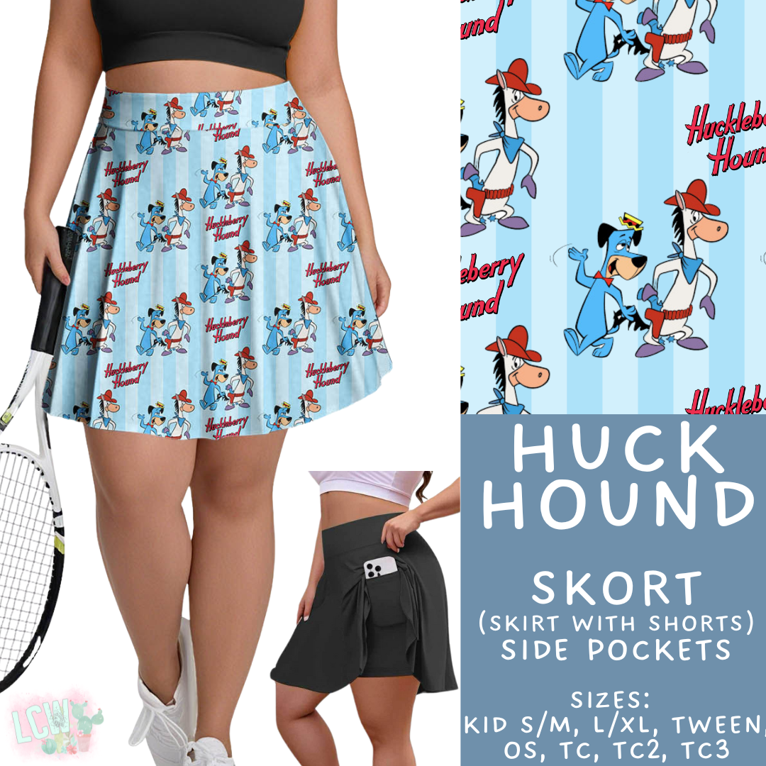 Batch #411 - July Request Run - Closes 9/11 - ETA late October - Huck Hound Skort