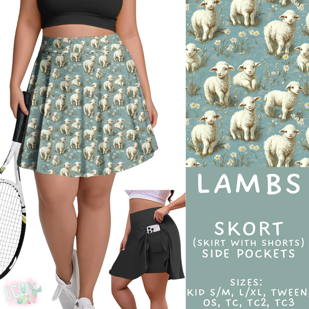 Batch #411 - July Request Run - Closes 9/11 - ETA late October - Lambs Skort