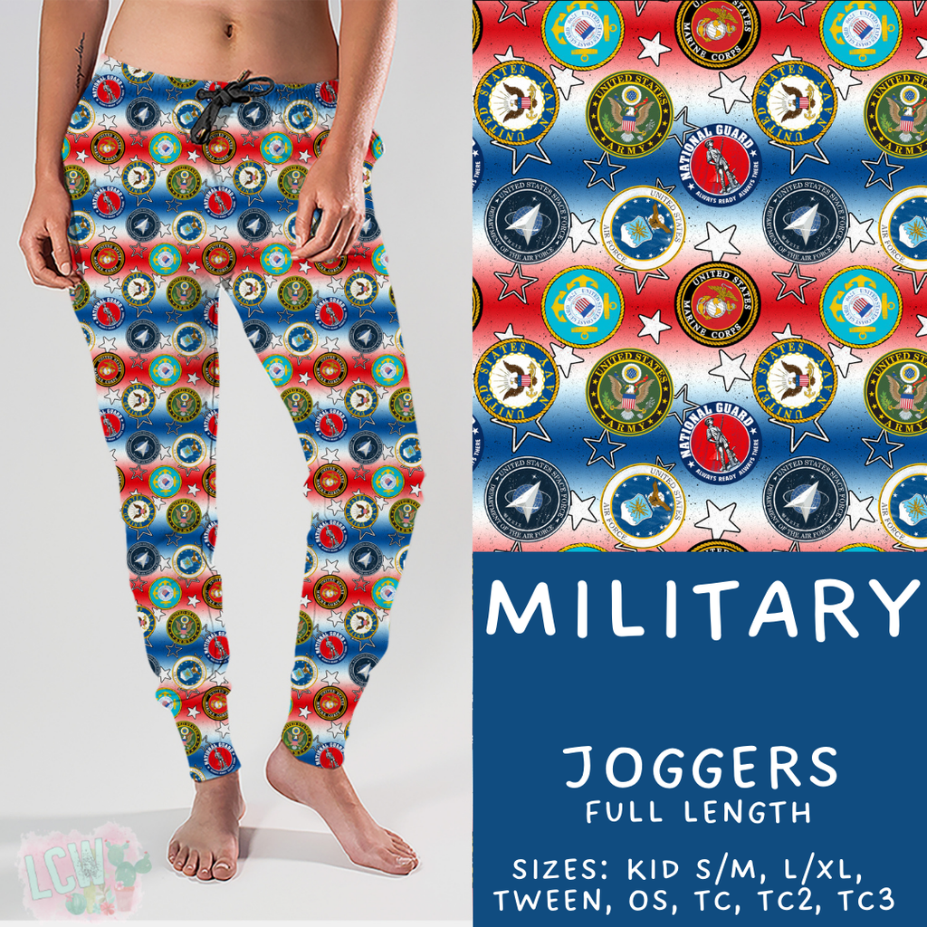 Batch #414 - Military 2 Collection - Closes 9/17 - ETA early Nov - Military Joggers