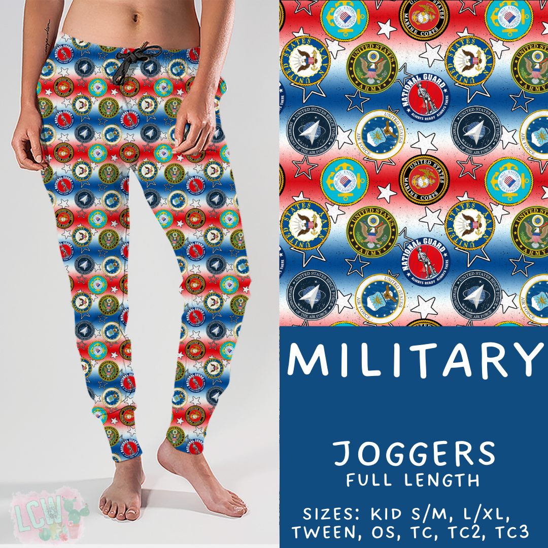 Batch #414 - Military 2 Collection - Closes 9/17 - ETA early Nov - Military Joggers