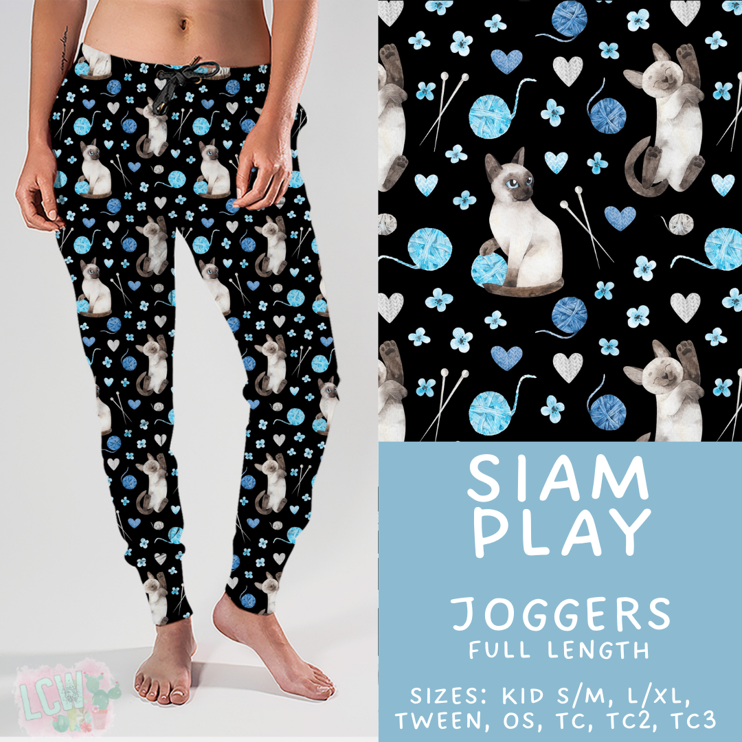 Batch #411 - July Request Run - Closes 9/11 - ETA late October - Siam Play Joggers