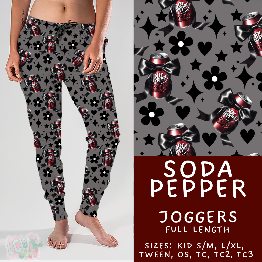 Batch #411 - July Request Run - Closes 9/11 - ETA late October - Soda Pepper Joggers