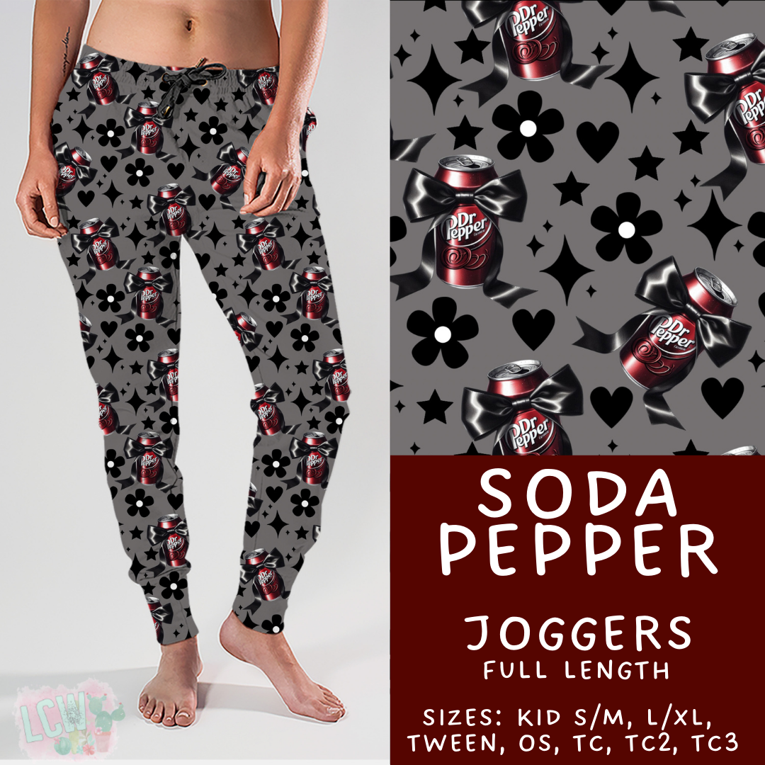 Batch #411 - July Request Run - Closes 9/11 - ETA late October - Soda Pepper Joggers