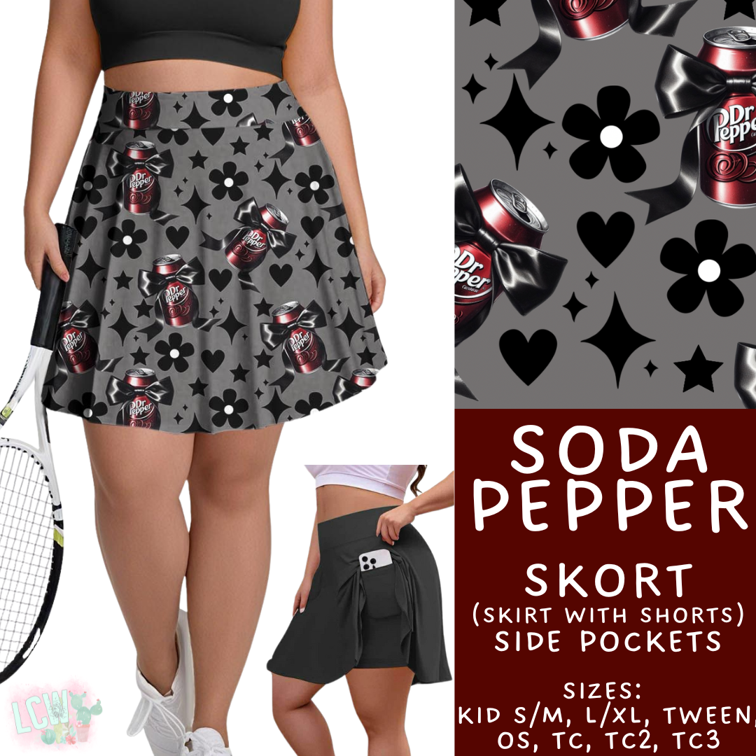 Batch #411 - July Request Run - Closes 9/11 - ETA late October - Soda Pepper Skort