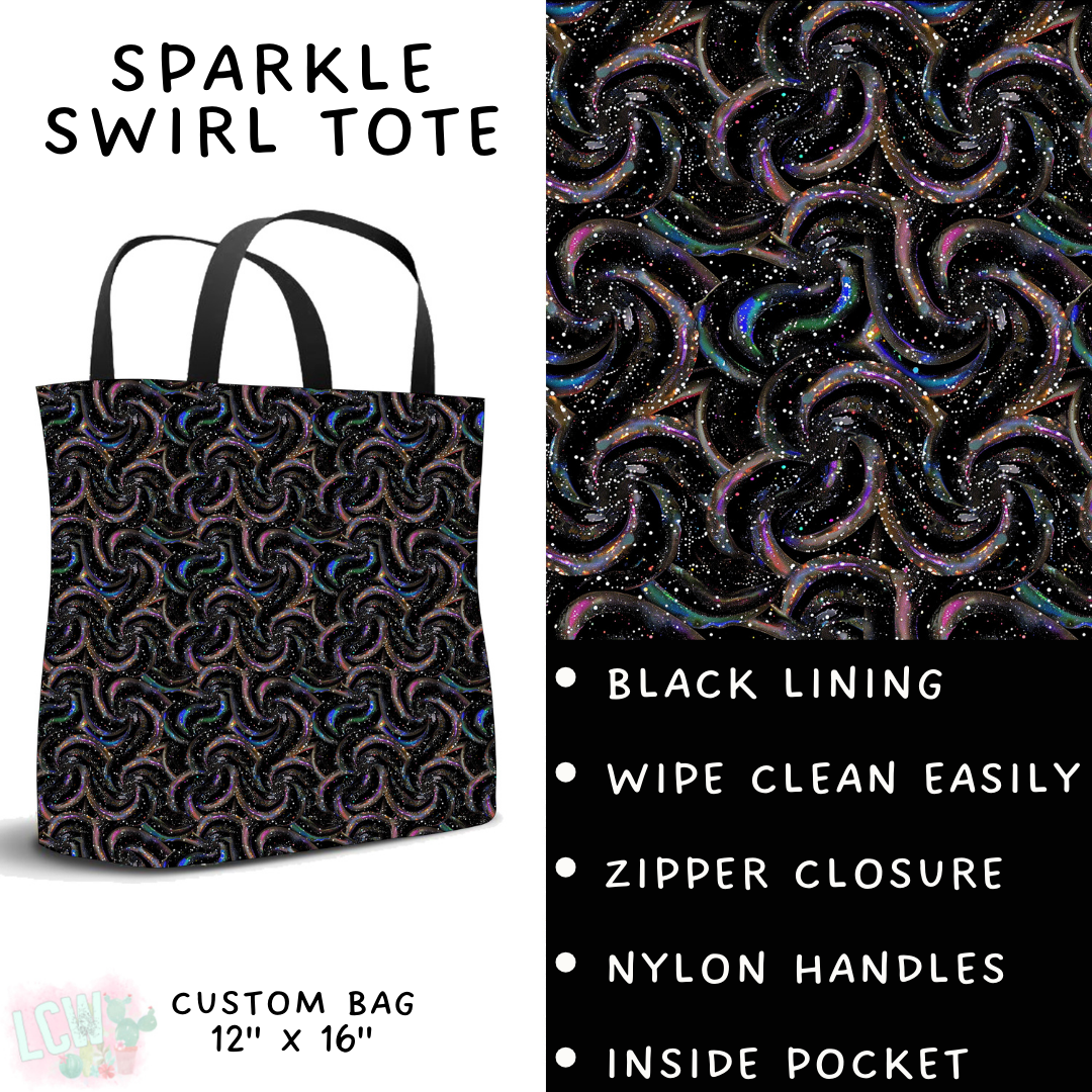 Batch #417 - Black Friday 2 - Closes 9/22 - ETA early/mid Nov - Sparkle Swirl Tote