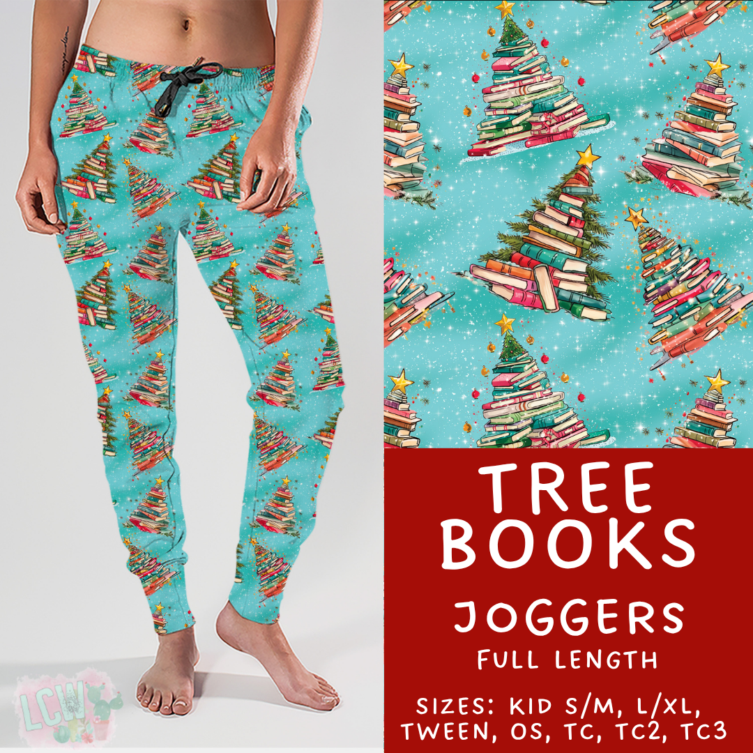 Ready To Ship - Tree Books Joggers - OS