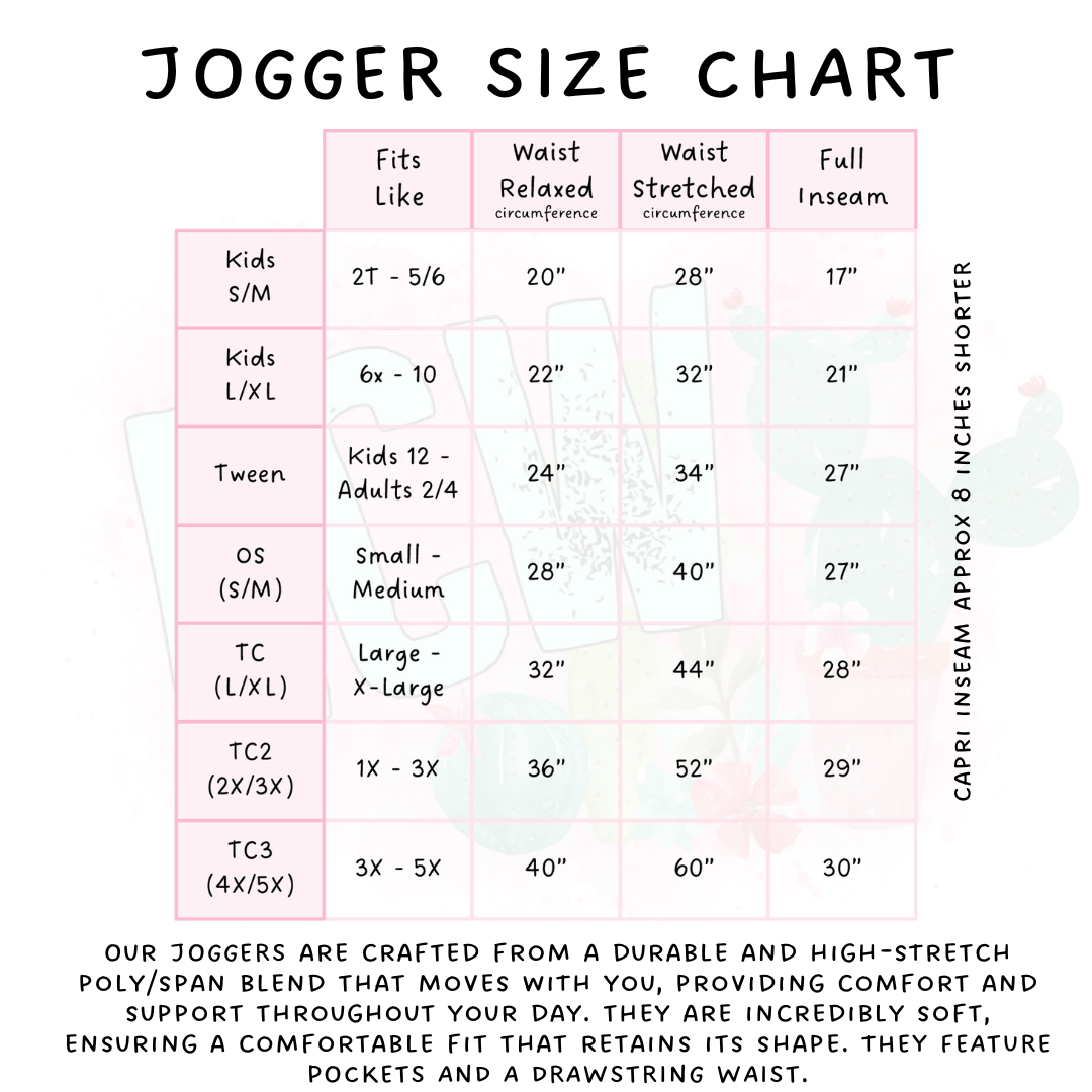 Ready To Ship - Tree Books Joggers - OS