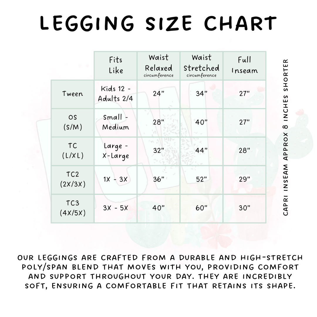 Ready To Ship - Spook Cows Pocket Full Length Legging - TC & TC2