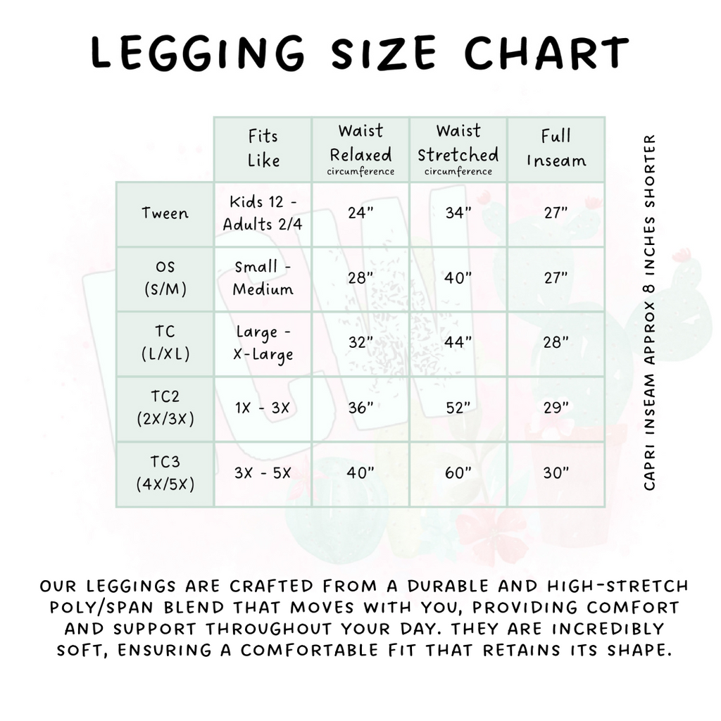 Ready To Ship - MD59 Panel Pocket Full and Capri Length Leggings
