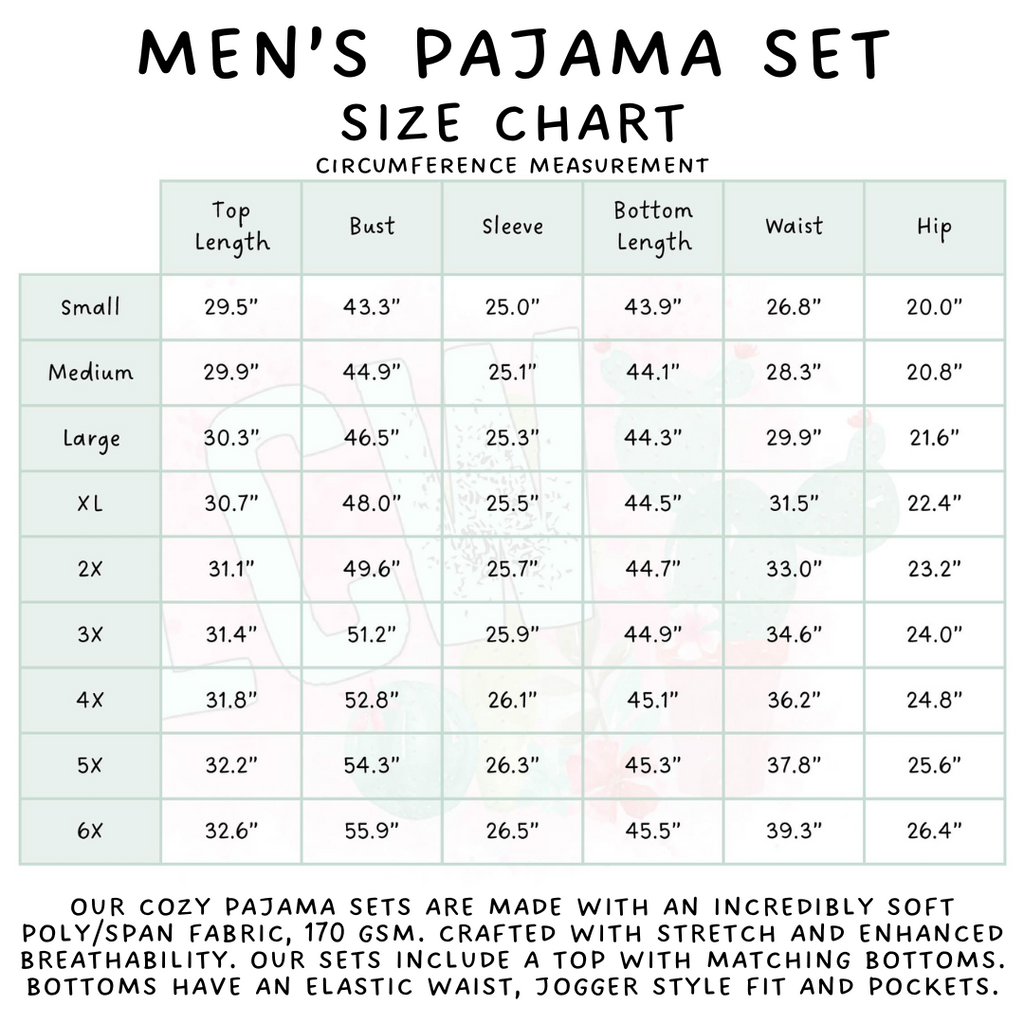 Batch #412 - Christmas Family Pajamas 2 - Closes 9/12 - ETA late October - Rockin Around Men's Pajama Set