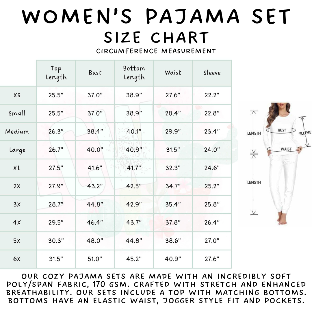 Batch #412 - Christmas Family Pajamas 2 - Closes 9/12 - ETA late October - Wallen Xmas Women's & Kid's Pajama Set