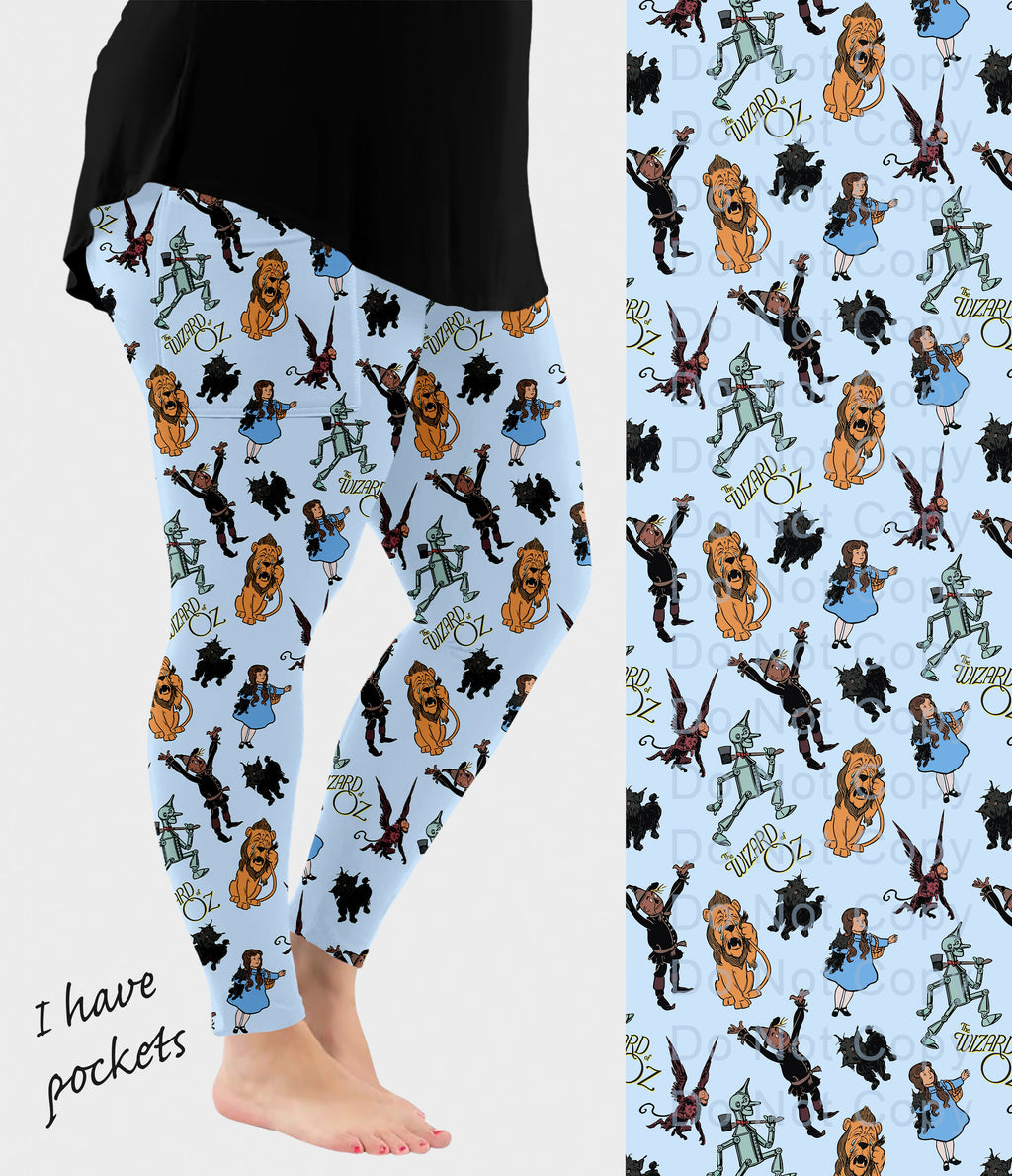 RTS - Classic Story Leggings w/ Pockets
