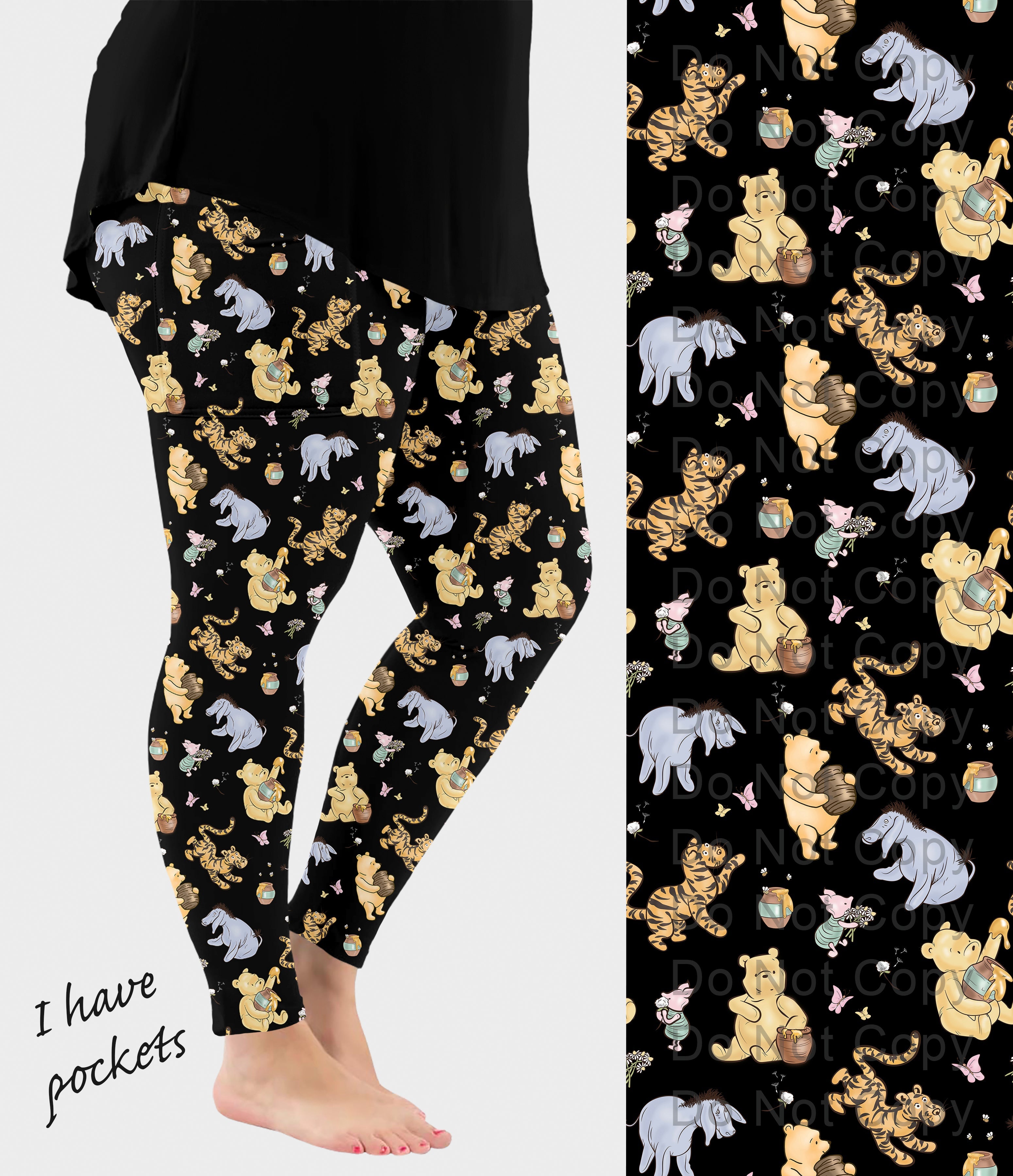 RTS - Hunny Pals Leggings w/ Pockets